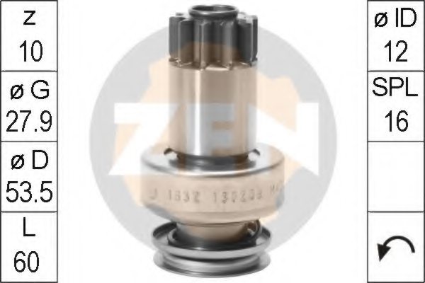 ERA 225696 Freewheel Gear, starter